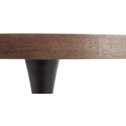 Обеденный набор Halmar Carmelo Walnut/Black + K396 Nut/Black (1+4) Thumb