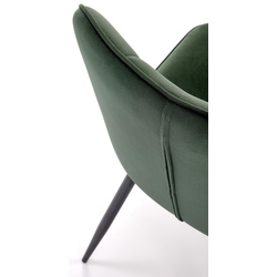 Set de sufragerie Halmar Fabiano 130/175x85cm Artisan Oak/Black + K539 Green (1+4) Thumb