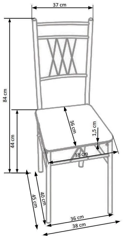 Обеденный набор Halmar Faust 1+4 (Sonoma Oak)