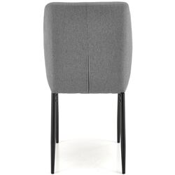 Set de sufragerie Halmar Jasper 1+4 (Gray/Black) Thumb