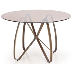 Обеденный набор Halmar Lungo Brown/Antique Gold + K290 Antique Rose/Antique Gold (1+4) Thumb