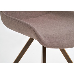 Обеденный набор Halmar Lungo Brown/Antique Gold + K290 Antique Rose/Antique Gold (1+4) Thumb