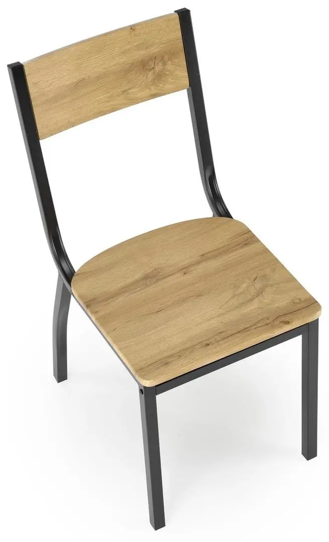 Обеденный набор Halmar Milton 1+4 (Natural/Black) - 7