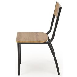 Обеденный набор Halmar Milton 1+4 (Natural/Black) Thumb