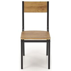 Обеденный набор Halmar Milton 1+4 (Natural/Black) Thumb