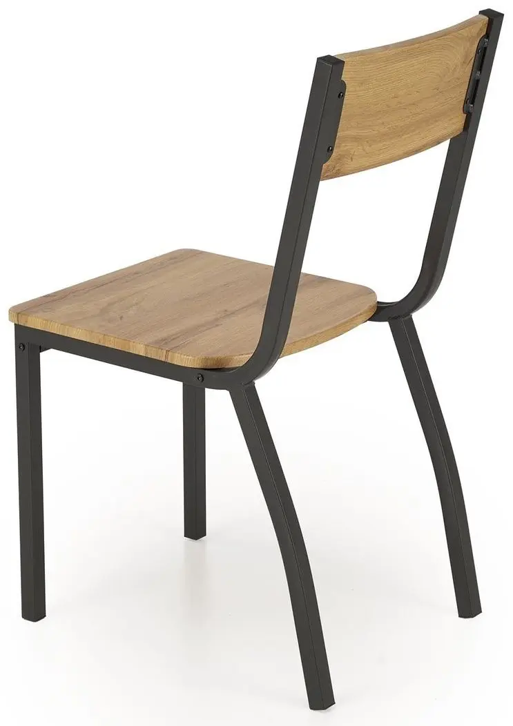 Обеденный набор Halmar Milton 1+4 (Natural/Black) - 10