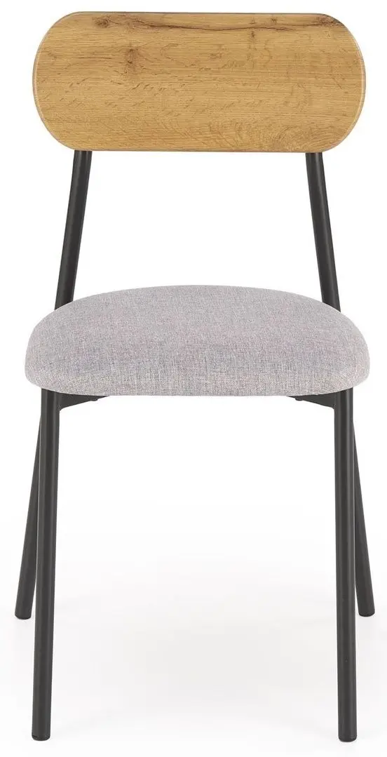 Set de sufragerie Halmar Nando 1+2 (Natural/Black/Grey)