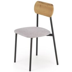 Set de sufragerie Halmar Nando 1+2 (Natural/Black/Grey) Thumb