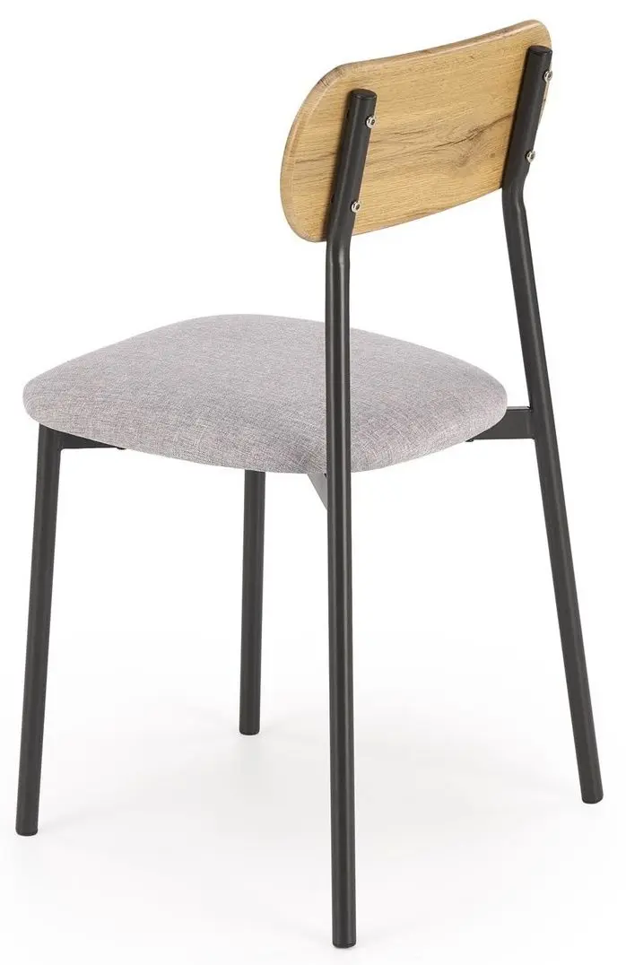 Set de sufragerie Halmar Nando 1+2 (Natural/Black/Grey)