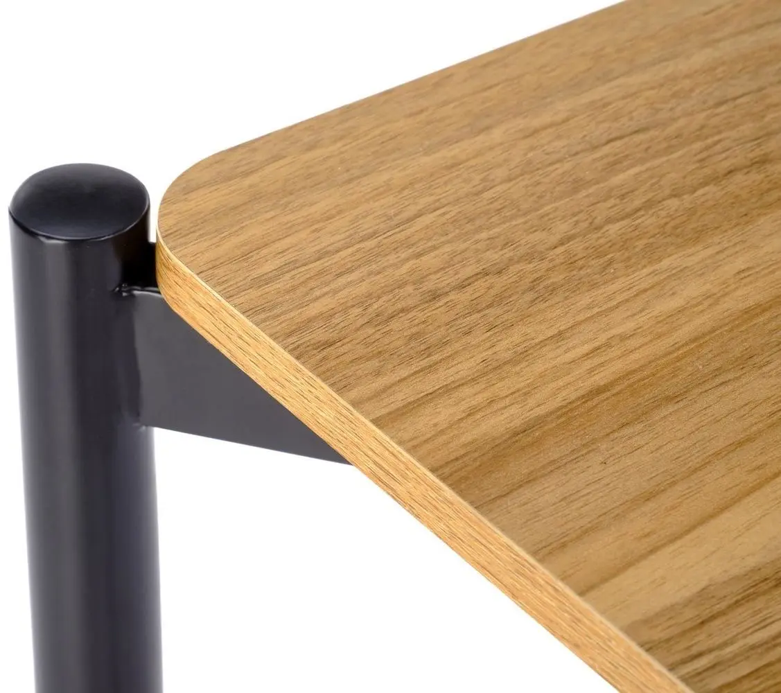 Set de sufragerie Halmar Nando 1+2 (Natural/Black/Grey)