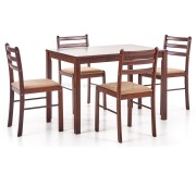 Set de sufragerie Halmar New Starter 1+4 (Wenge/Espresso)