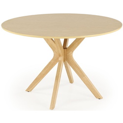 Обеденный набор Halmar Nicolas Natural Oak + Toledo 2 Gray/Honey Oak (1+4) Thumb