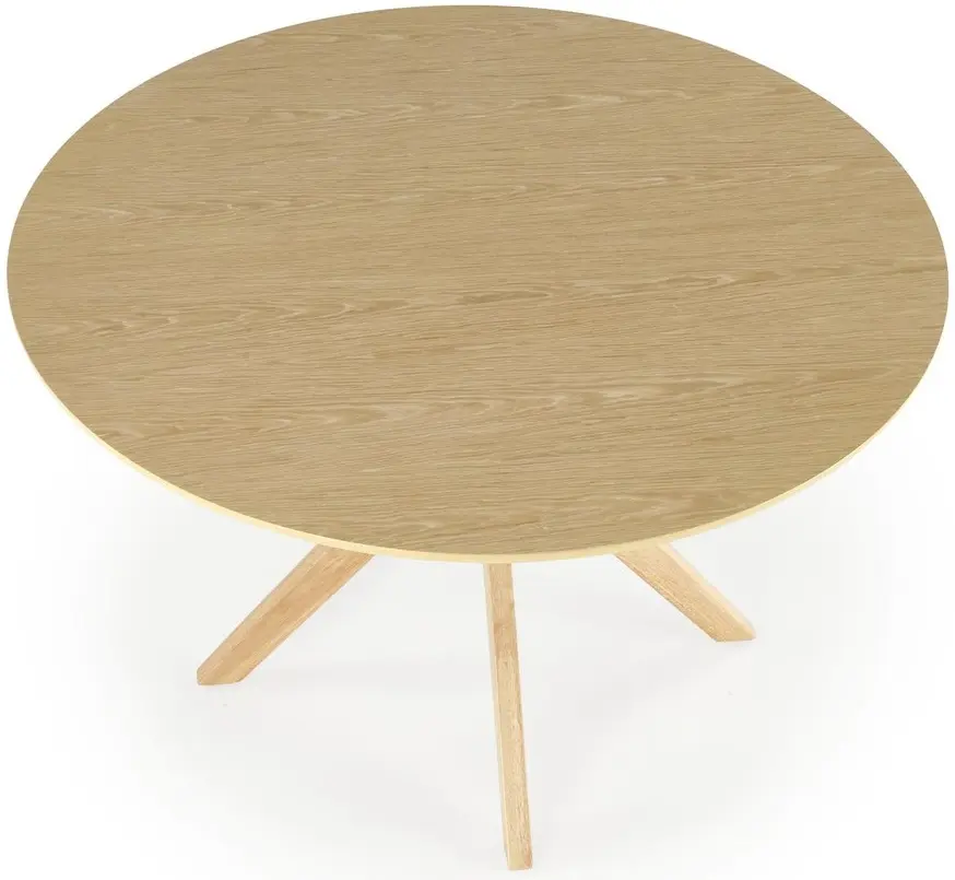 Обеденный набор Halmar Nicolas Natural Oak + Toledo 2 Gray/Honey Oak (1+4)