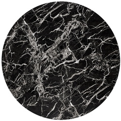 Обеденный набор Halmar Raymond 2 Black Marble/Gold + K517 Dark Green/Gold (1+2) Thumb