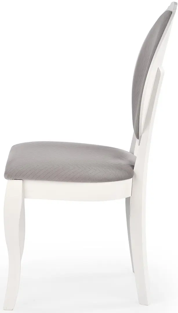 Set de sufragerie Halmar Ringo 102/142x102cm White + Velo White/Gray (1+4)