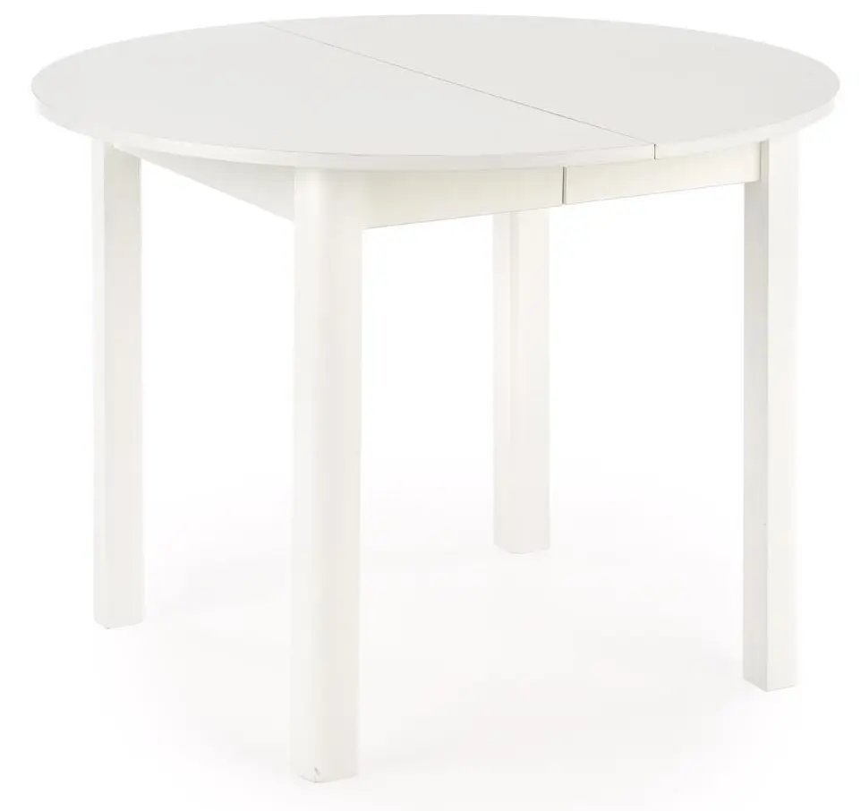 Set de sufragerie Halmar Ringo 102/142x102cm White + Velo White/Gray (1+4)