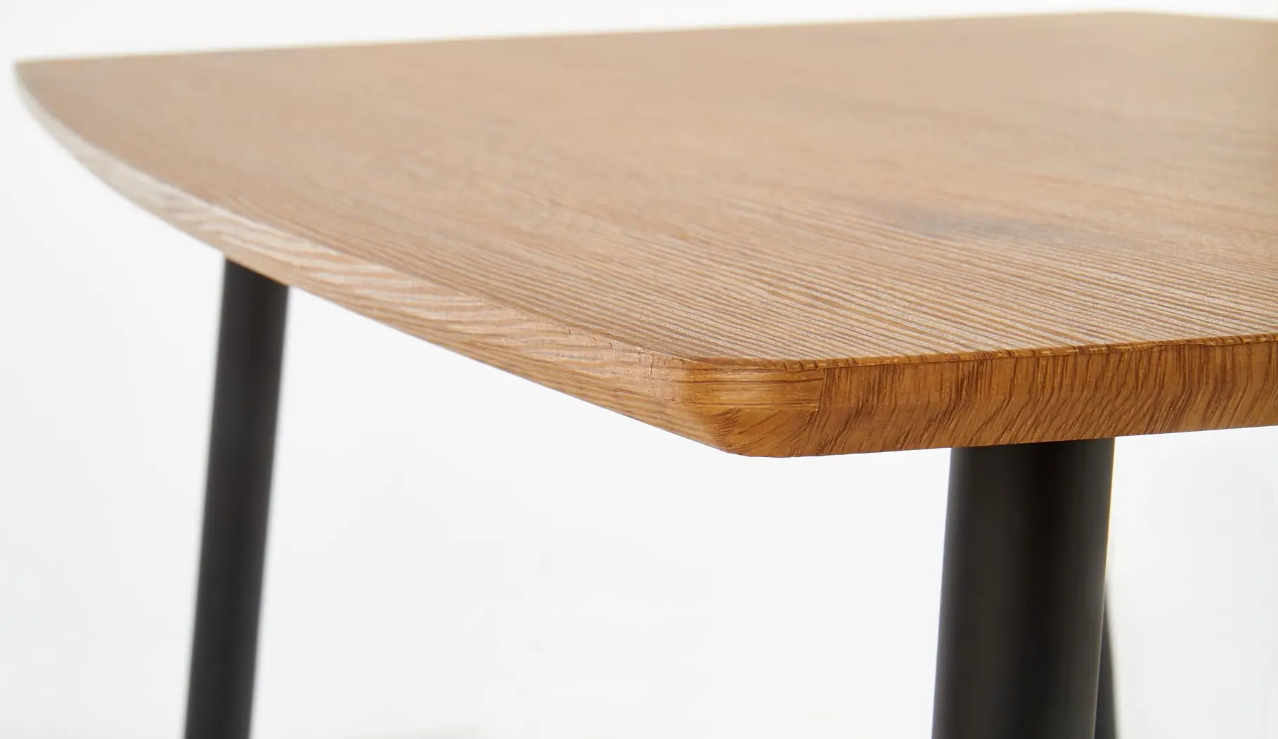 Обеденный набор Halmar Tripolis Golden Oak/Black + K379 Dark Green/Black/Gold (1+4)