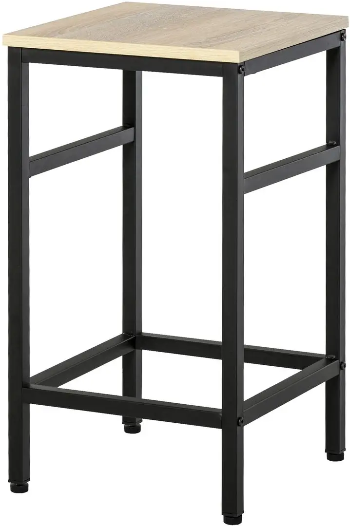 Set masa scaune Homcom 835-337V00ND 100 cm 1+4 (Black/Wood)