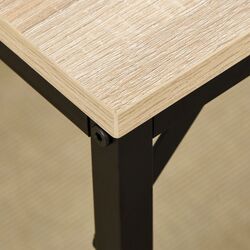 Set masa scaune Homcom 835-337V00ND 100 cm 1+4 (Black/Wood) Thumb