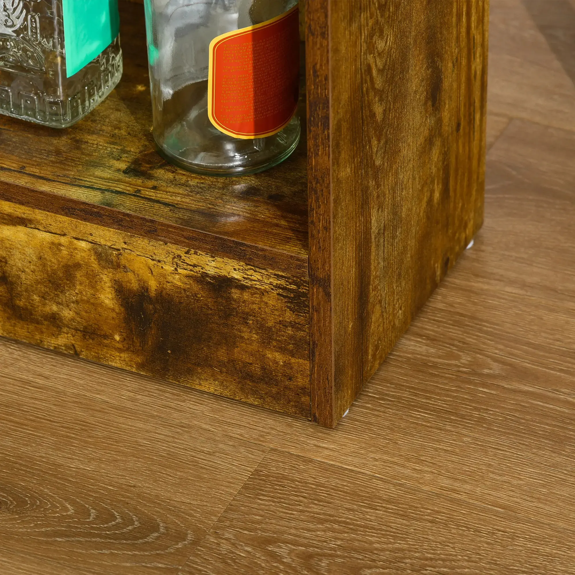 Обеденный набор Homcom 835-489V80RB (Rustic Brown)