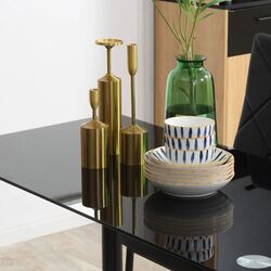 Обеденный набор Homcom 835-839V02BK 120 cm 1+4 (Black) Thumb