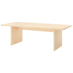 Set masa scaune Ikea Bergshyttan/Stockholm 2025 1+6 (Mesteacan/Maro) Thumb