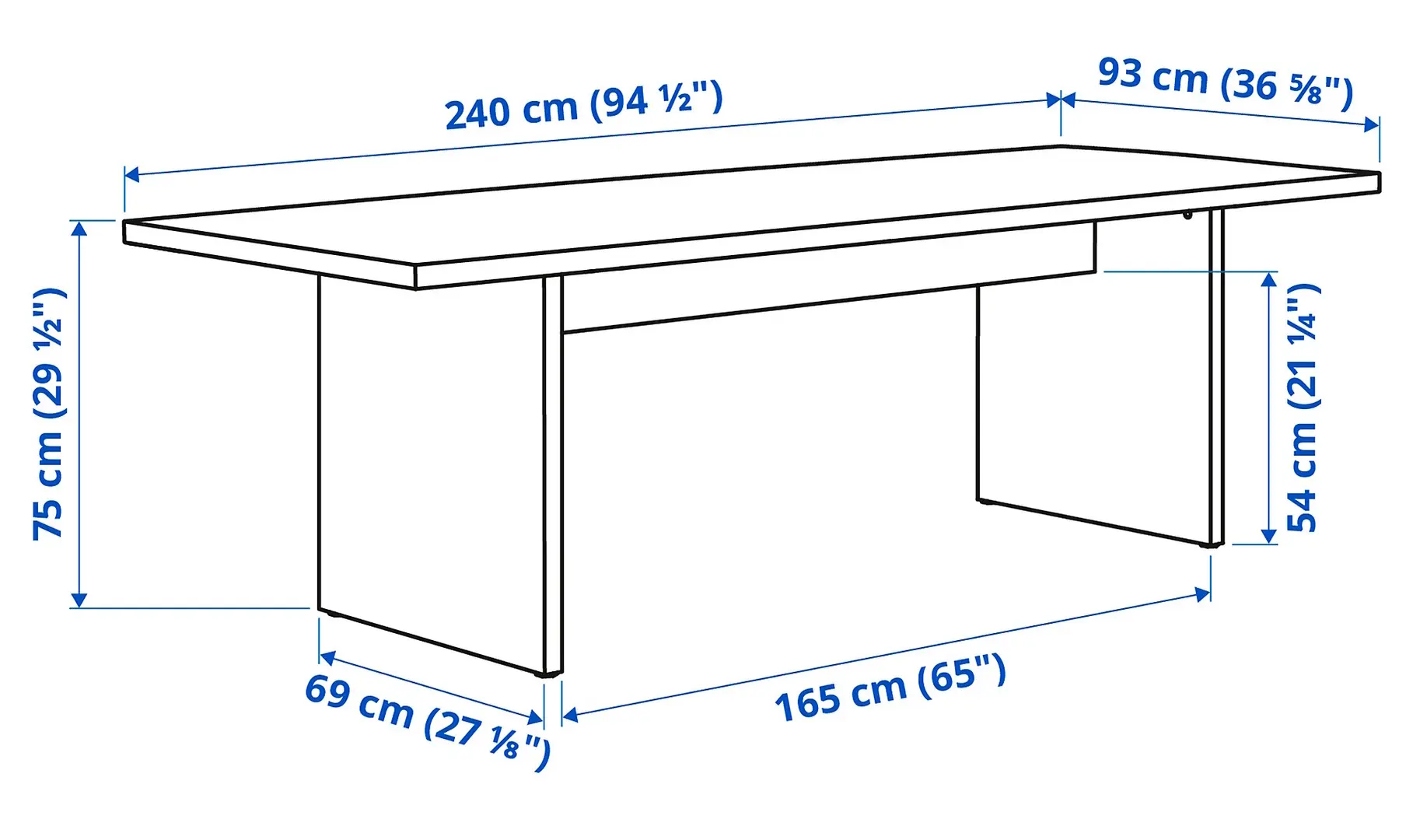 Set masa scaune Ikea Bergshyttan/Stockholm 2025 1+6 (Mesteacan/Maro)