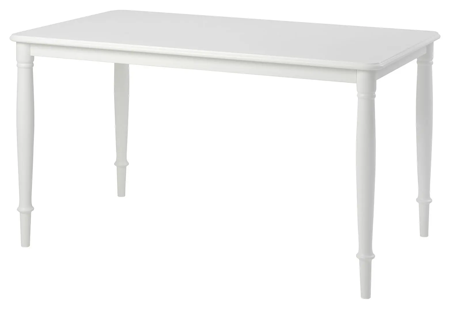 Set masa scaune Ikea Danderyd/Bergmund/Gunnared 130cm 1+4 (Alb/Gri mediu)