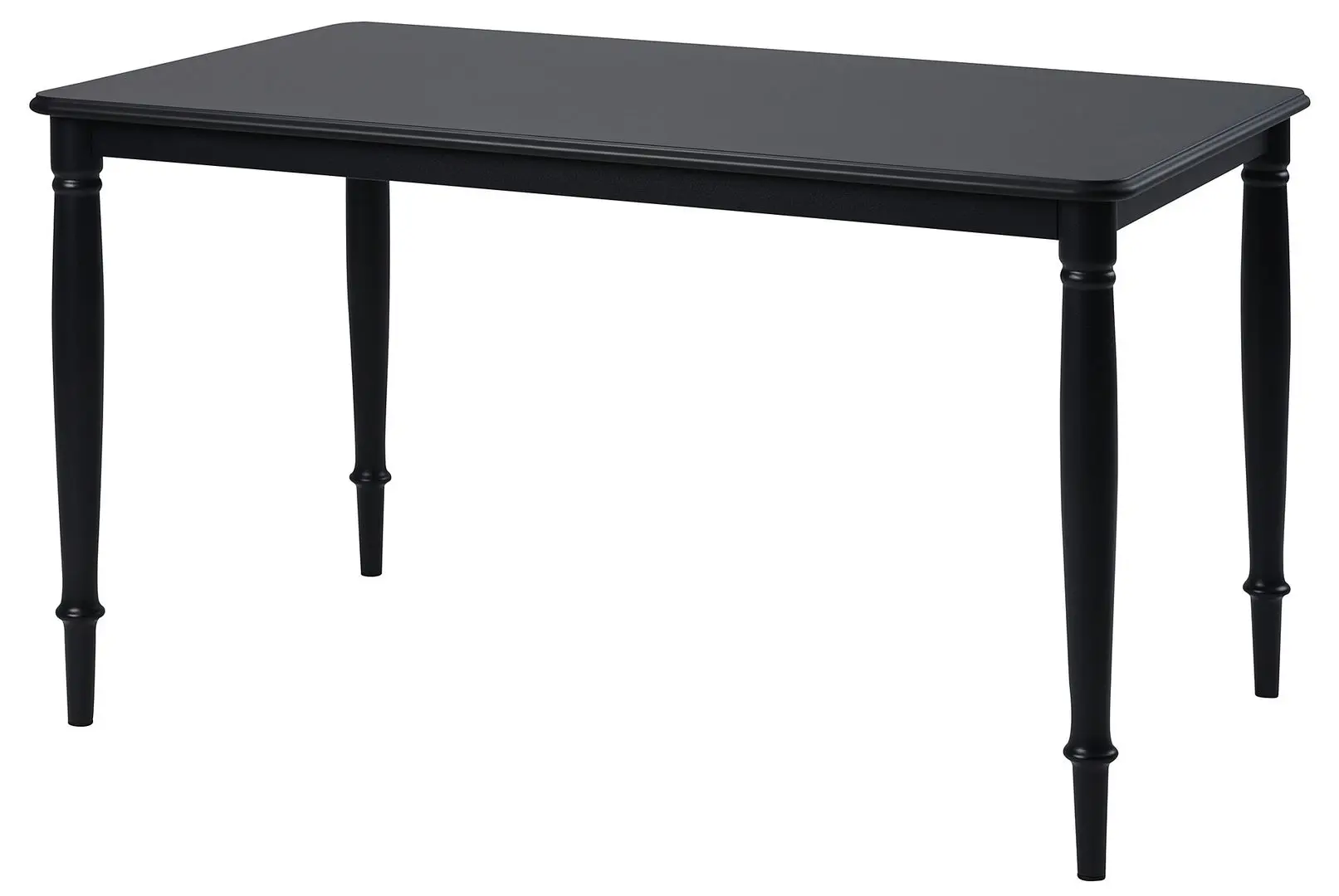 Set masa scaune Ikea Danderyd/Bergmund/Gunnared 130cm 1+4 (Negru/Gri mediu) - 3