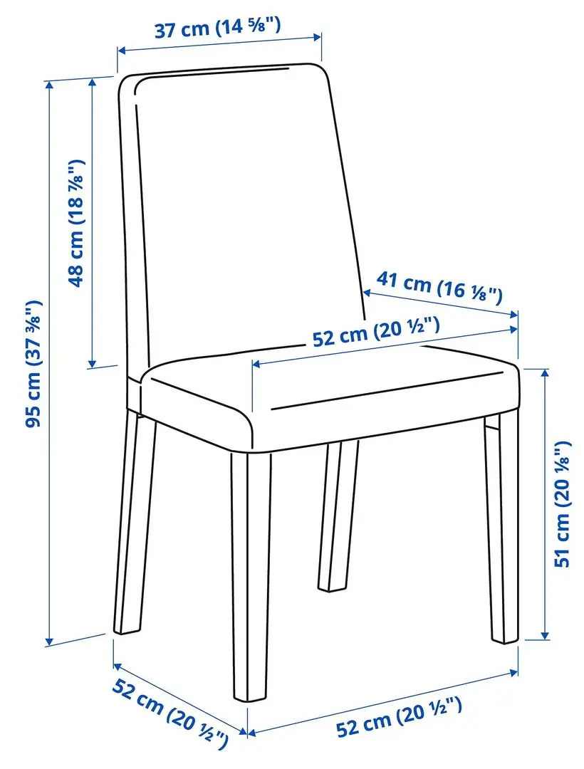 Set masa scaune Ikea Danderyd/Bergmund/Gunnared 130cm 1+4 (Negru/Gri mediu) - 6