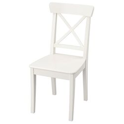 Set masa scaune Ikea Danderyd/Ingolf 130x80cm 1+4 (Furnir stejar/Alb) Thumb