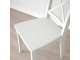 Set masa scaune Ikea Danderyd/Ingolf 74/134x80cm 1+2 (Furnir stejar/Alb)