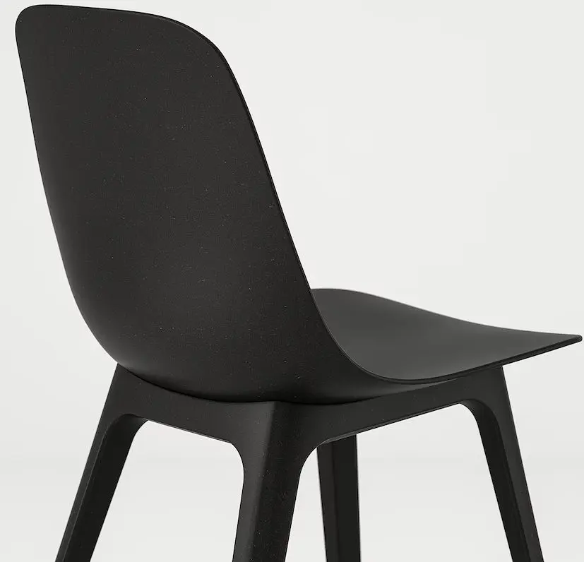 Set masa scaune Ikea Docksta/Odger 103cm Alb/Antracit (1+4) - 3