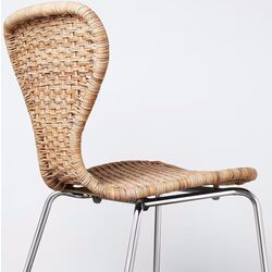 Set masa scaune Ikea Ekedalen/Alvsta 120/180cm 1+4 (Maro inchis/Ratan/Negru) Thumb