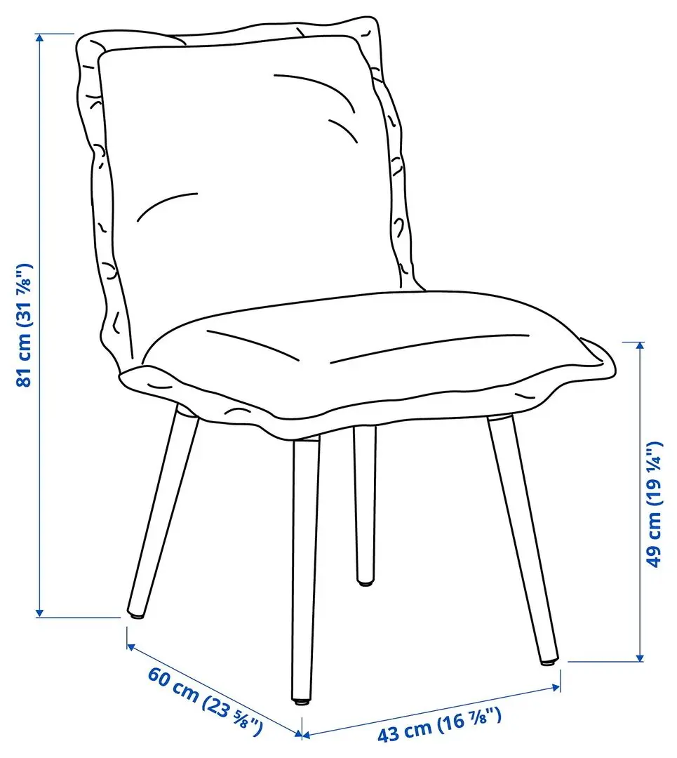 Обеденный набор Ikea Ekedalen/Klinten 120/180 Белый/Киланда Светло-бежевый (1+4) - 5