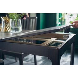 Обеденный набор Ikea Ekedalen/Krylbo/Tonerud 120/180см 1+4 (Темно-коричневый/Темно-бежевый) Thumb