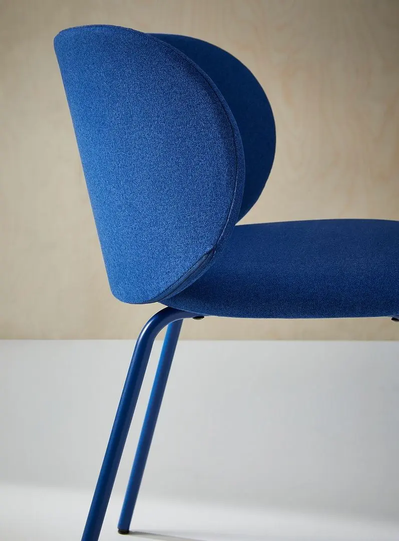 Set masa scaune Ikea Ekedalen/Krylbo/Tonerud 80/120cm 1+2 (Alb/Albastru)