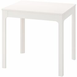 Set masa scaune Ikea Ekedalen/Lidas 80/120cm 1+2 (Alb) Thumb
