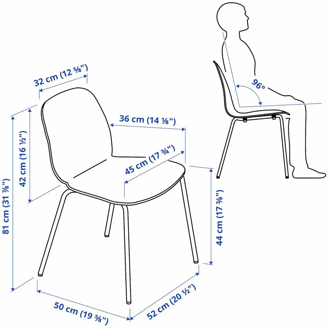 Set masa scaune Ikea Ekedalen/Lidas 80/120cm 1+2 (Alb)