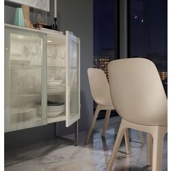 Set masa scaune Ikea Ekedalen/Odger 80/120cm 1+2 (Stejar/Bej) Thumb