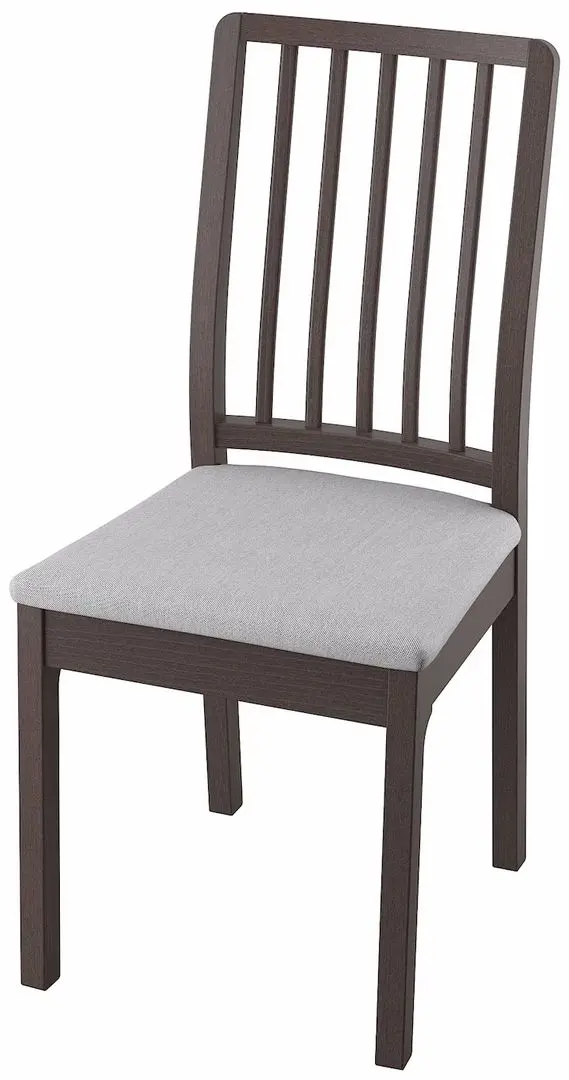 Set de sufragerie Ikea Ekedalen/Orrsta 120/180cm 1+4 (Maro inchis/Gri) - 4