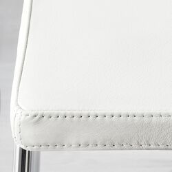 Set masa scaune Ikea Glivarp/Bernhard 75х70 Transparent/Mjuk Alb (1+2) Thumb