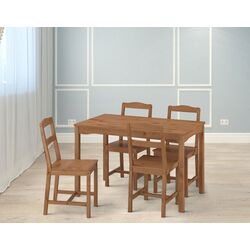Set masa scaune Ikea Hagernas 1+4 (Aspect pin antichizat)