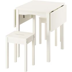 Set masa scaune Ikea Hauga 55/82/109x74 1+2 (Alb) Thumb
