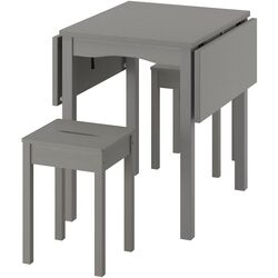 Set masa scaune Ikea Hauga 55/82/109x74 1+2 (Gri) Thumb