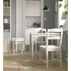 Set masa scaune Ikea Hauga 74x74 1+2 (Alb) Thumb