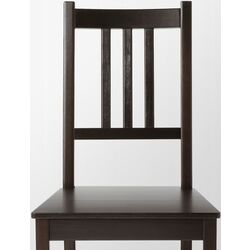 Set masa scaune Ikea Hauga/Stefan 118x74 1+4 (Gri/Negru-maro) Thumb