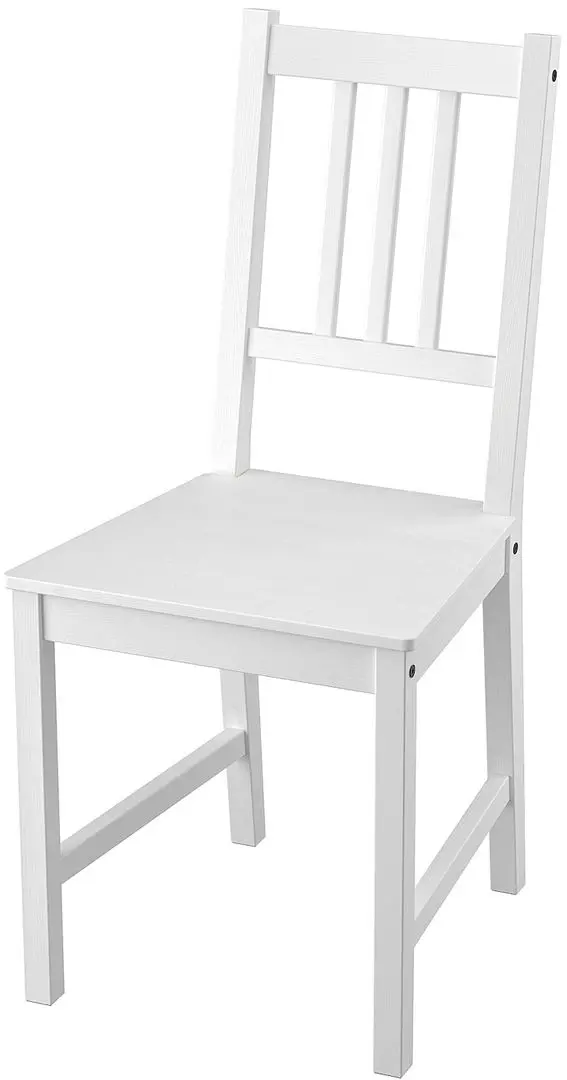 Set masa scaune Ikea Hauga/Stefan 74x74 1+2 (Alb)