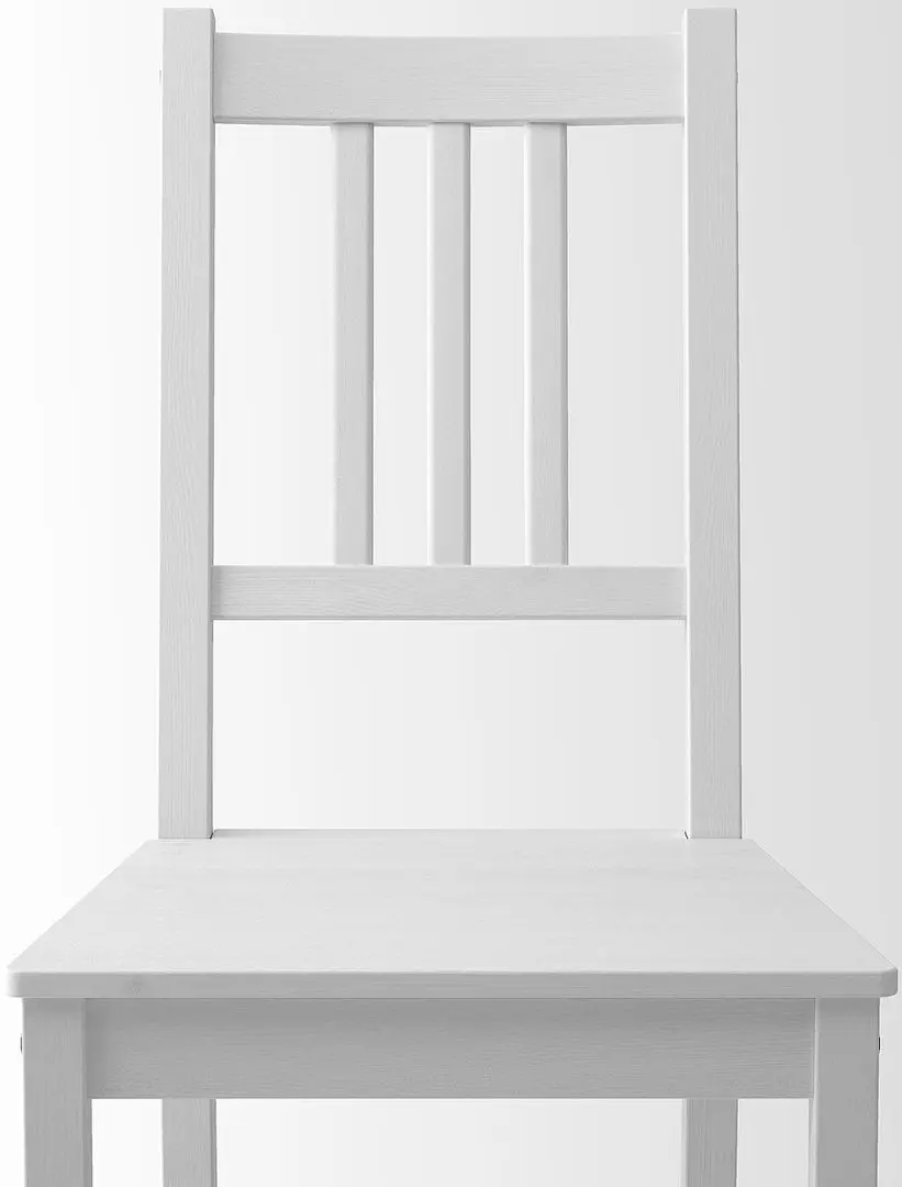 Set masa scaune Ikea Hauga/Stefan 74x74 1+2 (Alb)