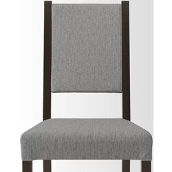 Set masa scaune Ikea Hauga/Stefan/Knisa 118x74 1+4 (Gri/Negru-maro/Gri-bej) Thumb